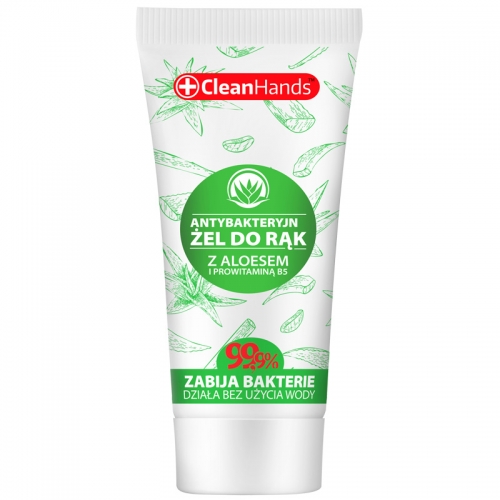 Żel do Dezynfekcji Rąk z Aloesem CleanHands 30ml