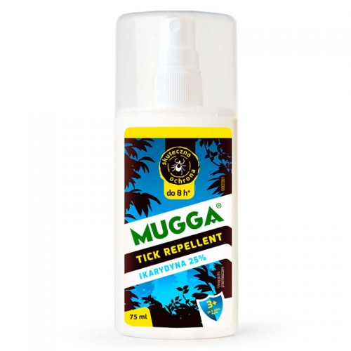 MUGGA spray 25% IKARYDYNA na kleszcze komary