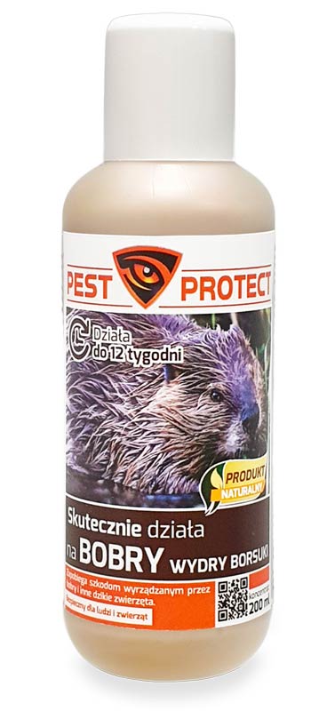 Skuteczny środek na bobyr, wydry, borsuki PEST PROTECT 200ml