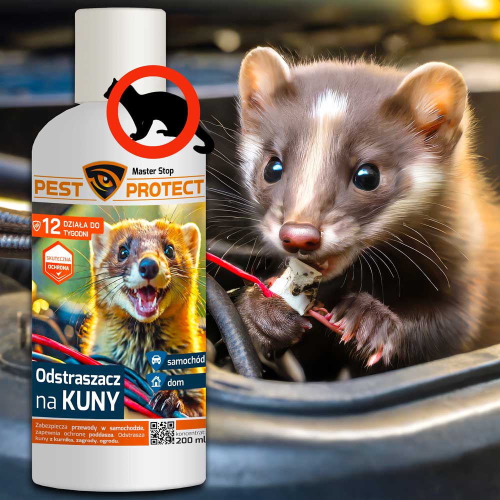 Odstraszacz na kuny do samochodu, auta PEST PROTECT