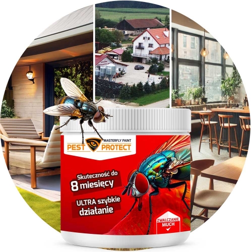 Preparat na Muchy na zewnątrz PEST PROTECT 125g