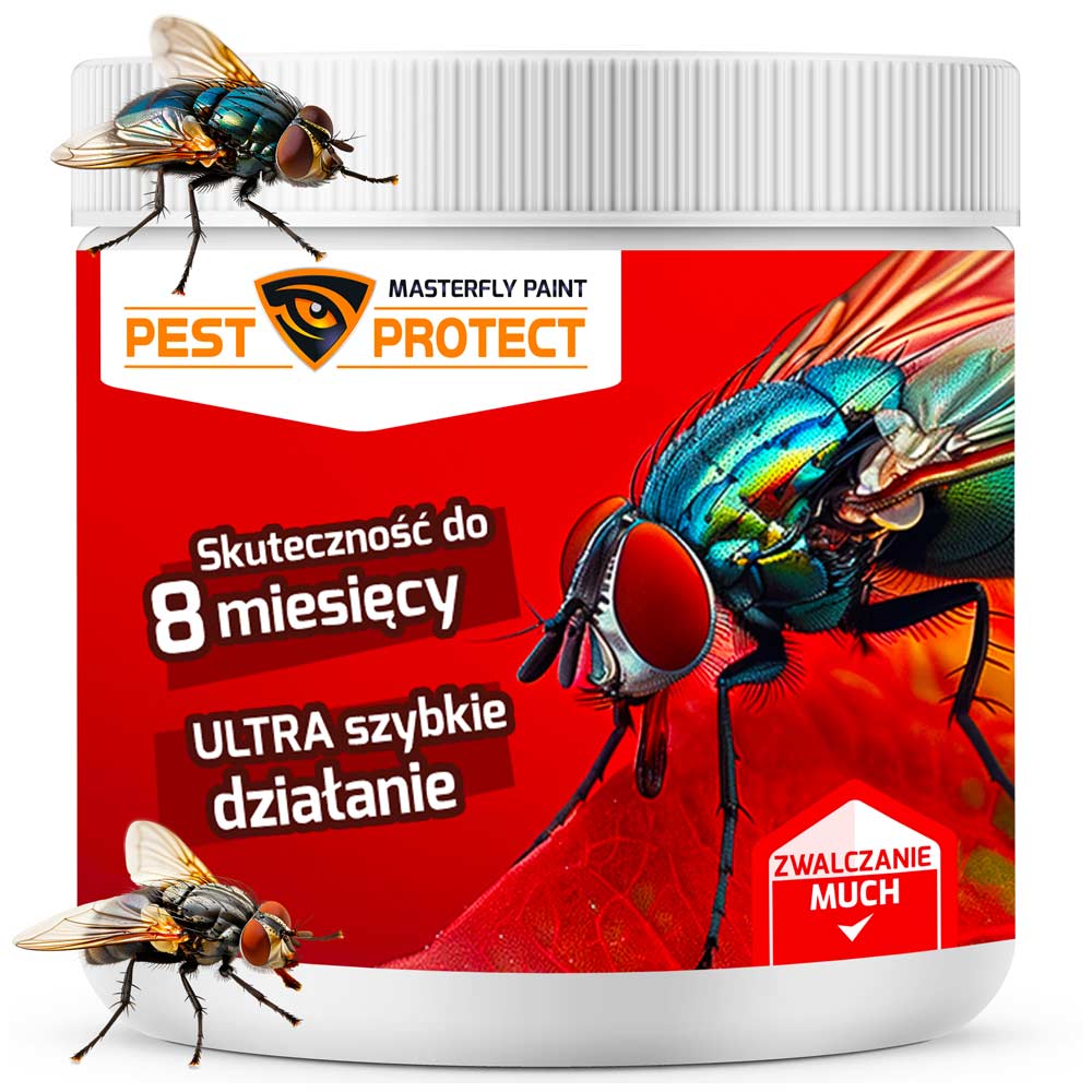 Preparat na muchy na zewnątrz do domu PEST PROTECT