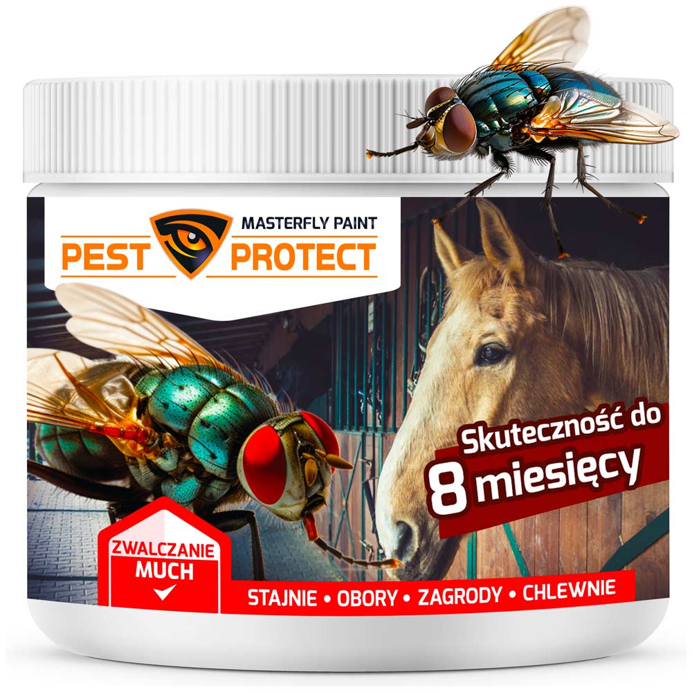 Preparat na muchy do obory w oborze PEST PROTECT