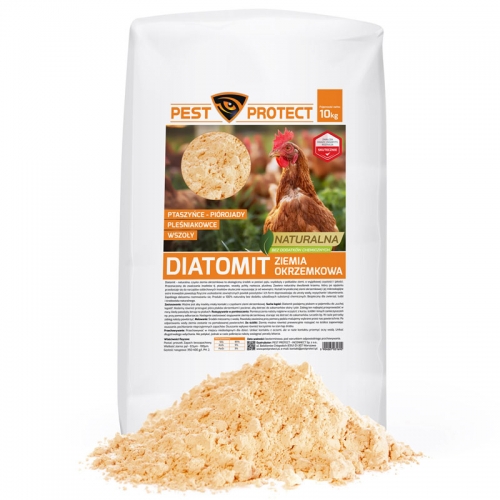 Ziemia okrzemkowa - diatomit 10kg PEST PROTECT